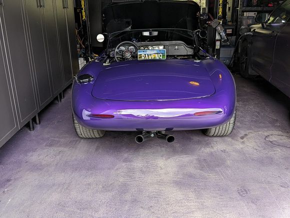 New rear (retractable plate) 