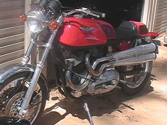 My own special Build Norton F/Bed motored by an XR1000