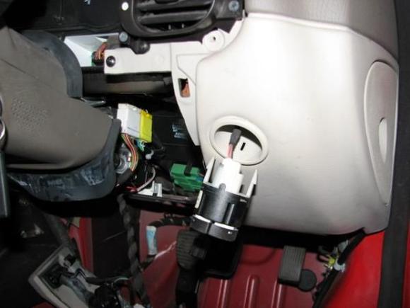 Removing the switch/buttons