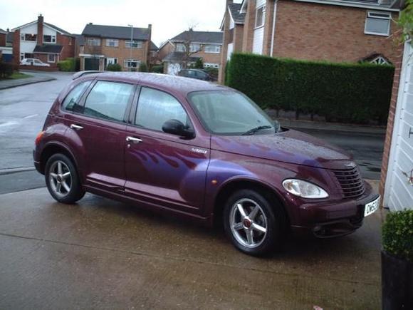 2.0 Limited PT Cruiser with factory flames.
