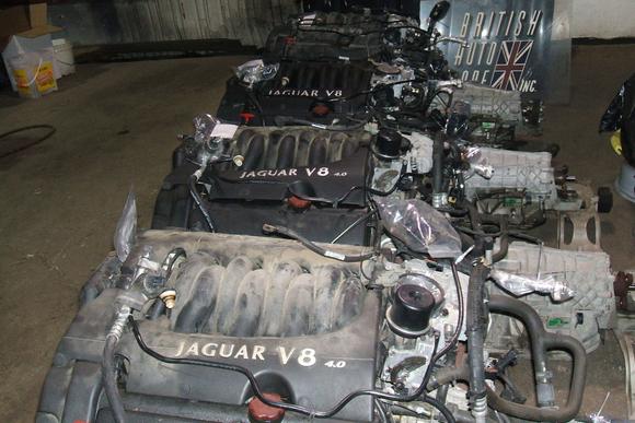 XJ8 engines and transmissions in stock 011
