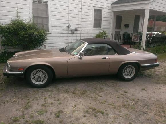 I purchased this car from a man in SC.  I picked it up in May, 2013 and drove it back west to NM through the gulf coast states.  It got a lot of attention and I came to realize that the XJS is a "sexy" car.  In fact, if it were any sexier, it would just be a "Dick" on wheels.