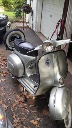 '66 Allstate Vespa Sears Blue Badge (last year for catalog sales)