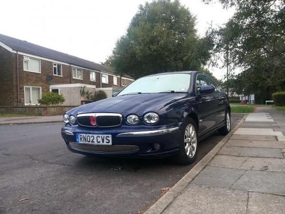 One highly waxed X-Type :-)