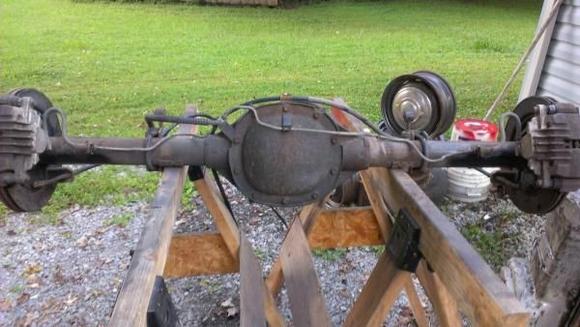 rear end, 3.42:1
55" wide