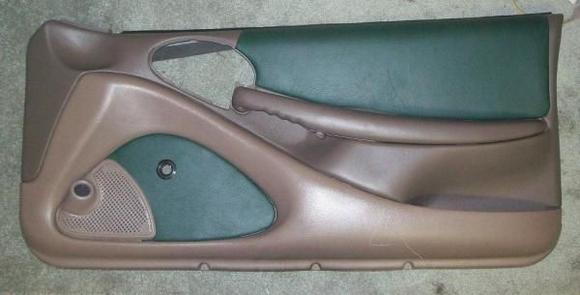 Door panel reassembled