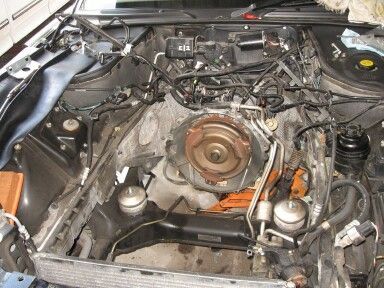 Its totally out, time to clean it up a bit and get the new one in.