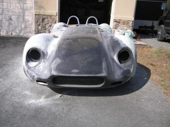 still more bondo and still even more sanding....throw in a bit of shaping and contouring while you're at it!