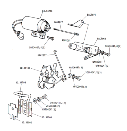 part number bac1069