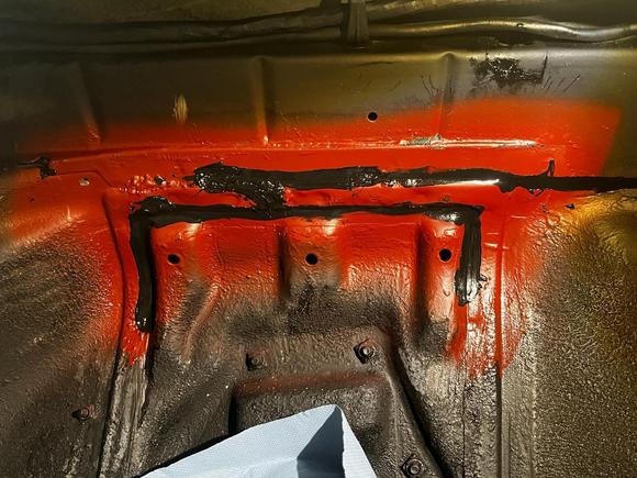 After welding/repair this area needs to be protected even more than before. 