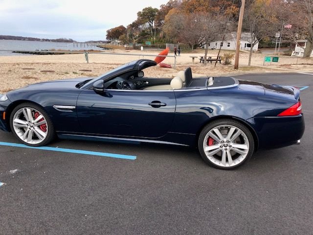 2013 Jaguar XKR - My Indigo Blue baby - Used - VIN SAJWA4EC9DMB51603 - 29,200 Miles - Automatic - Convertible - Huntington, NY 11743, United States