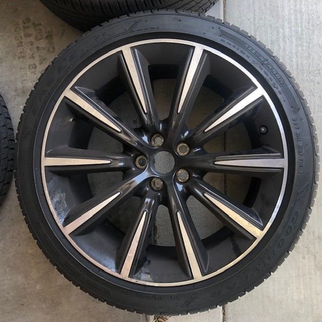 Wheels and Tires/Axles - Southern California- 19" Orbit Wheels with Tires and TPMS - Used - 2014 to 2021 Jaguar F-Type - La/oc, CA 92606, United States
