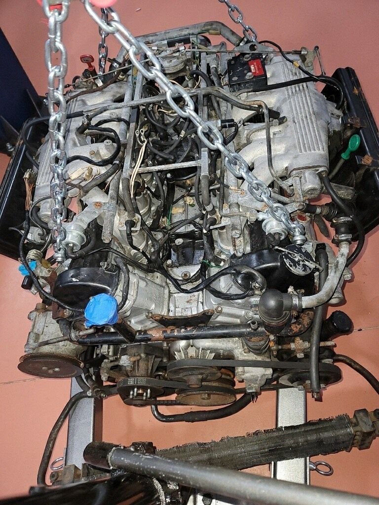 Engine - Complete - 1986 Jaguar XJSV12 with Turbo 400 transmission - Used - 0  All Models - Taylors, SC 29687, United States