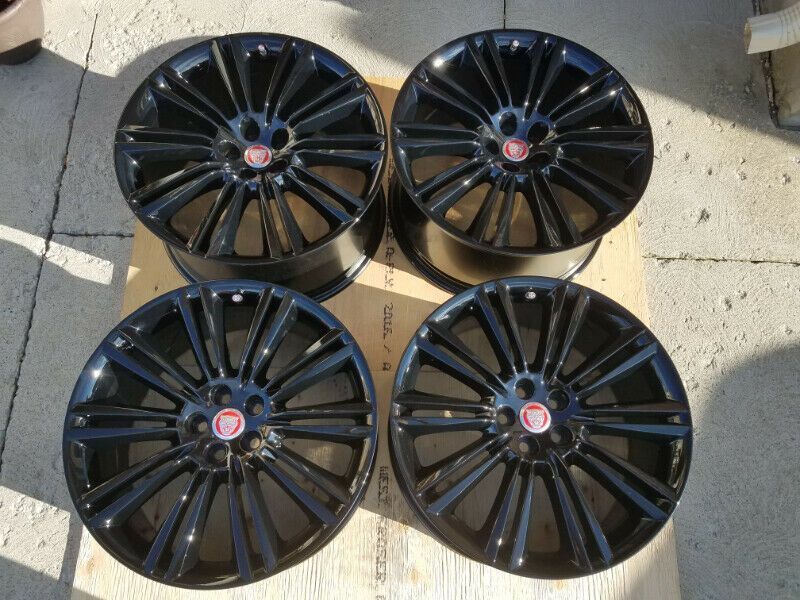 Wheels and Tires/Axles - Jaguar 20 Inch Staggered Rims - "Kasuga" - Original - W/TPMS & Pirelli Tires - New - All Years Jaguar All Models - Toronto, ON L7A0T7, Canada