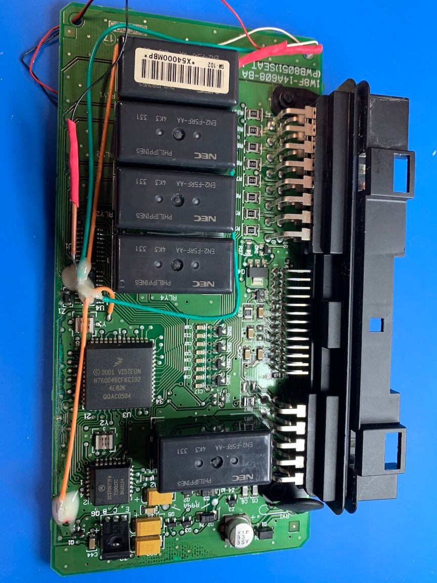 A tale of two seat modules Jaguar Forums Jaguar Enthusiasts Forum