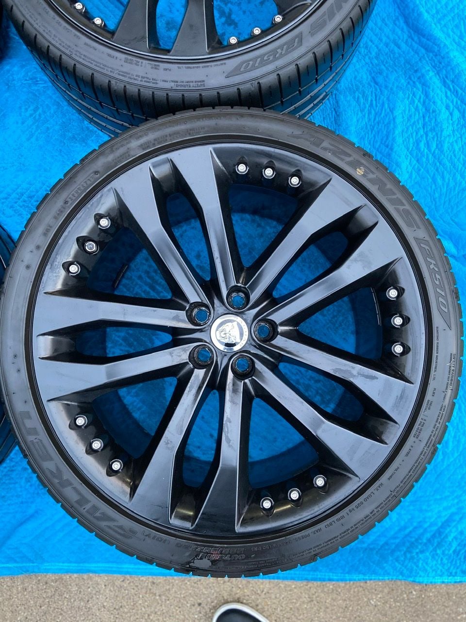 Wheels and Tires/Axles - Jaguar F-TYPE Tornado 20'' wheels semigloss black. - Used - 2015 Jaguar F-Type - Troy, MI 48085, United States