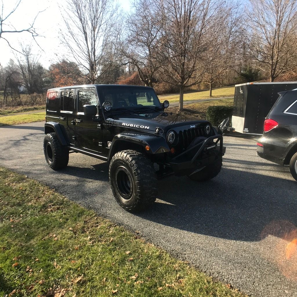 2012 Jeep Wrangler - 2012 Rubicon - Used - VIN 1C4BJWFG3CL213265 - 96,500 Miles - 4 cyl - 4WD - Automatic - SUV - Black - Sparks Glencoe, MD 21152, United States