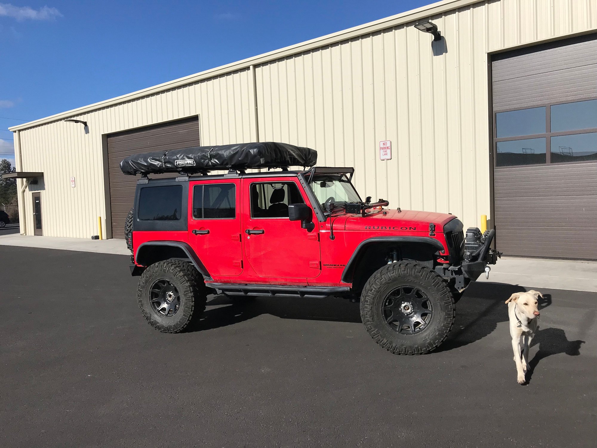 2015 Jeep Wrangler - 2015 Wrangler Unlimited Rubicon - Used - VIN 1c4bjwfg6fl757442 - 31,000 Miles - 6 cyl - Automatic - Red - Bend, OR 97702, United States