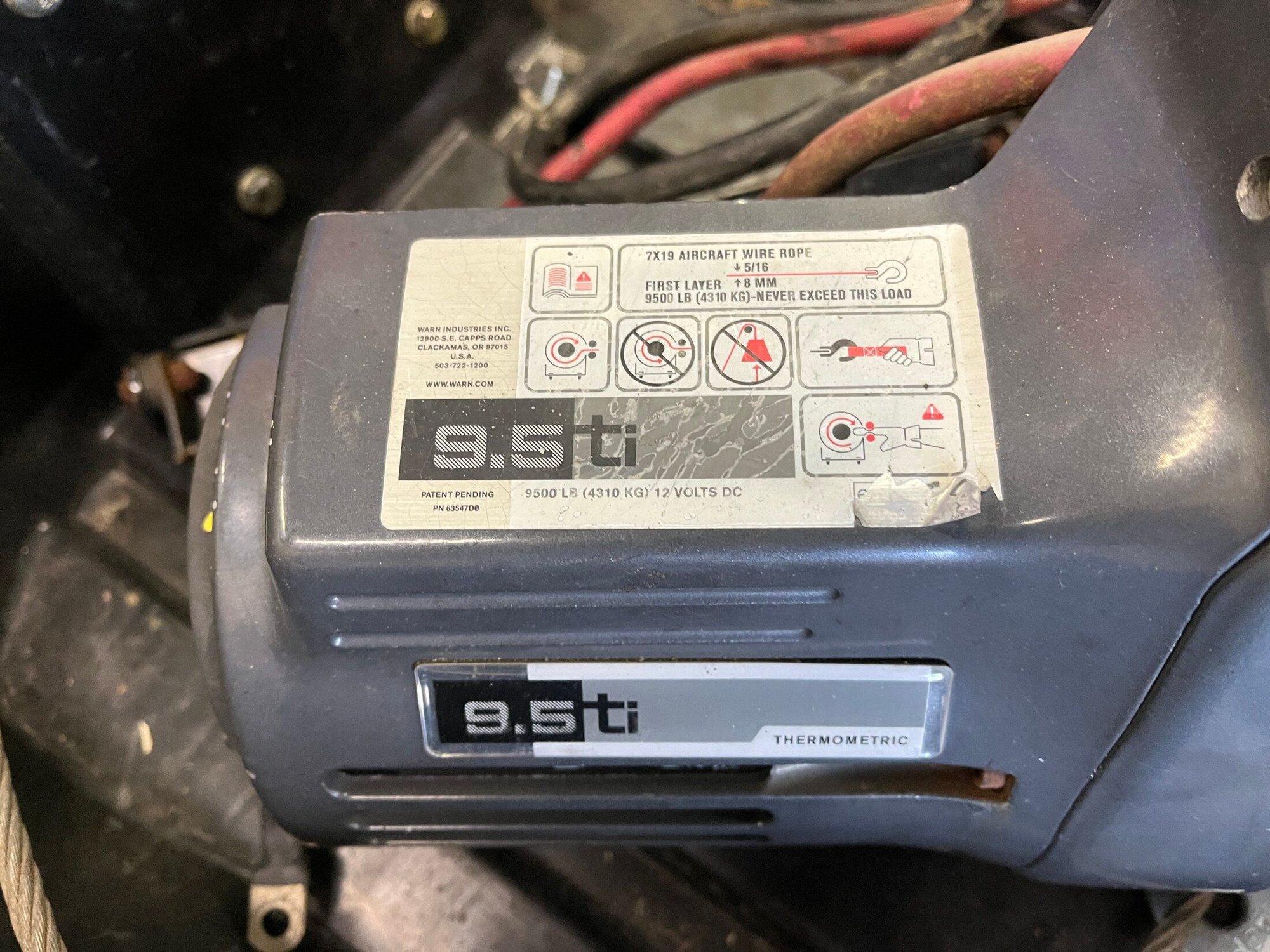 Accessories - For Sale - Warn 9.5ti Winch - Used - All Years  All Models - Nashville, TN 37204, United States