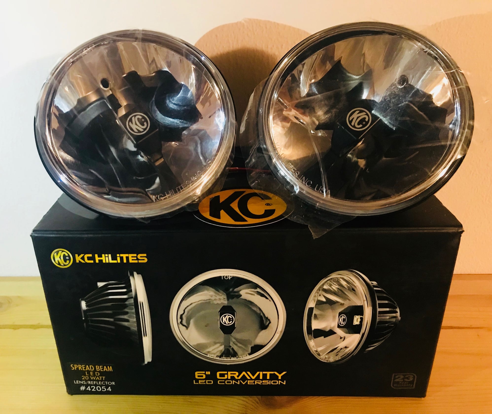 Lights - 42054 gravity 6" led drop in KC hilites DOT approved driving. Brand new. - New - Lomita, CA 90717, United States