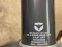 Clearly marked 4 door rear 