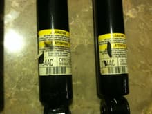 Rear shock info -- OEM 2012 4dr Sahara JK, All have 8000 miles on them when uninstalled. No off-roading was done when installed. Almost perfect condition. $15 bucks each per shock plus shipping.