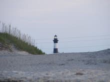 Bodie Island Lighthouse.