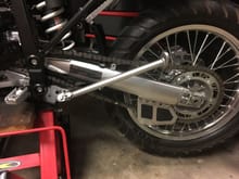 Ground the stops on the kickstand, for a little more ground clearance and just to look a little less foo foo.