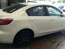 Newly acquired 2013 Mazda3 iSV.  Needs some customization but is a solid clean low miles car