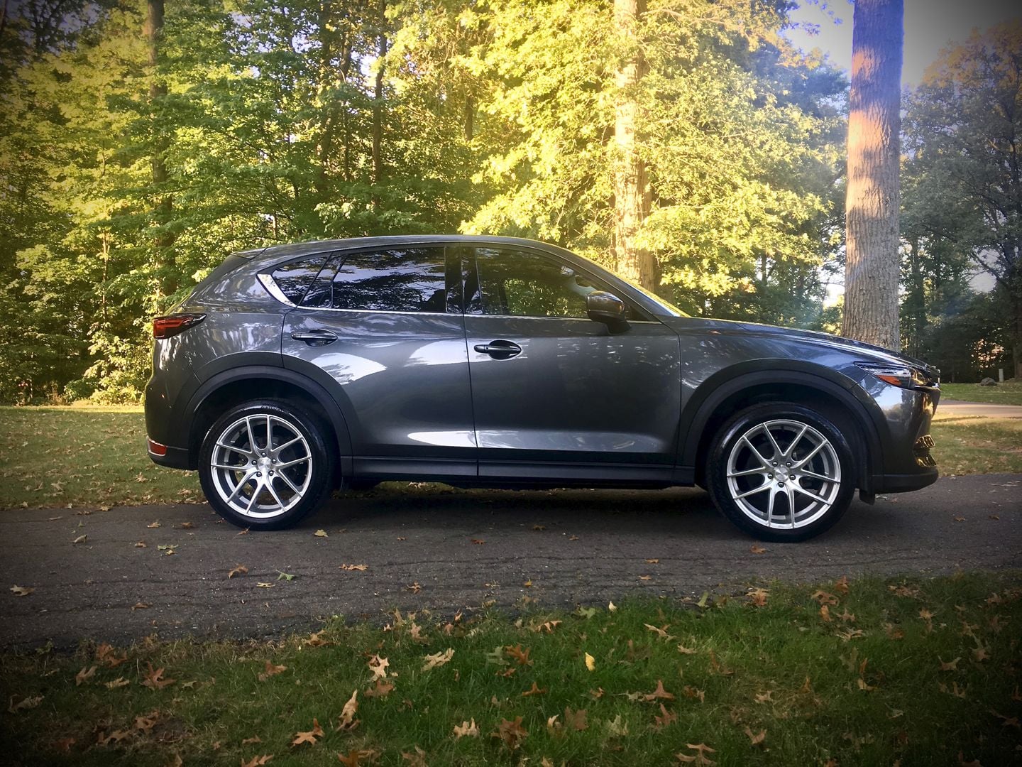 bigger wheels & tires + 2019 Mazda3 + 2017 Mazda CX5