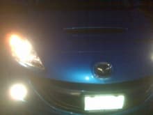 Garage - Celestial Blue Mazdaspeed3 2010