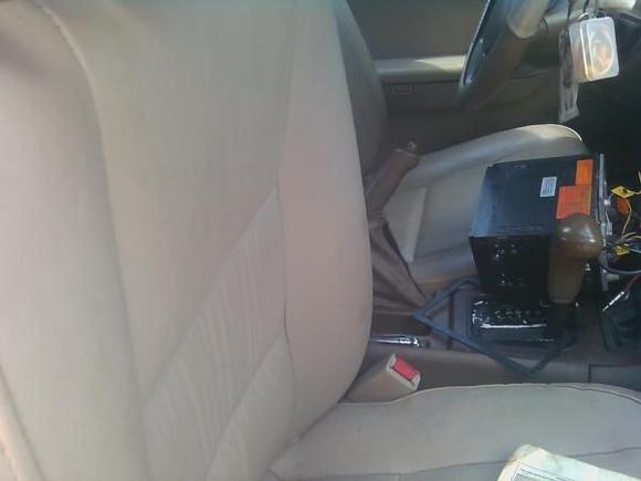 New front seats from a 2001