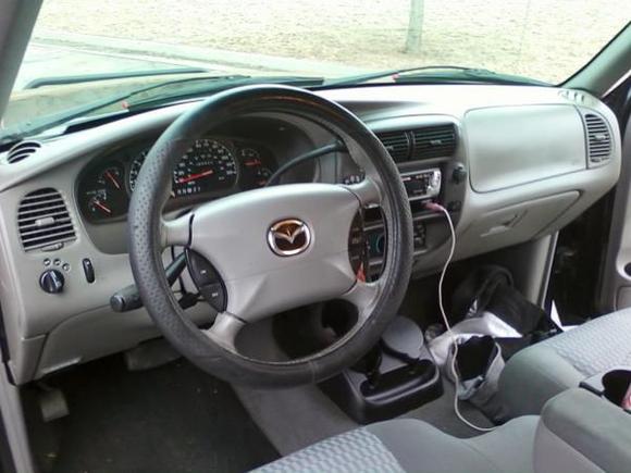 I really like the newer steering wheel on the '01  Mazda B-series trucks for some reason, lol.