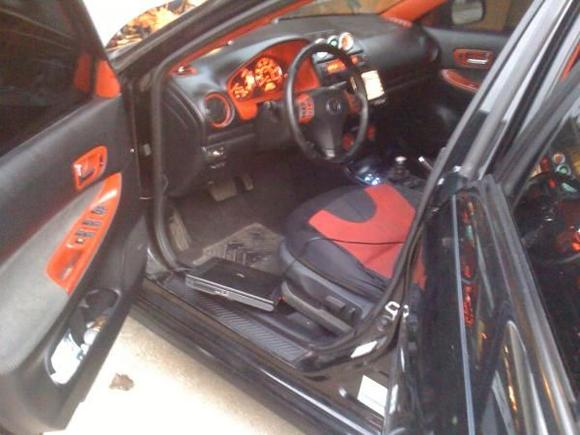 not a current interior pic when update when its not raining