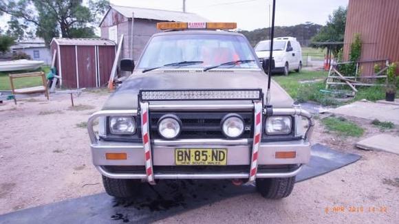 Front view bulbar modification
