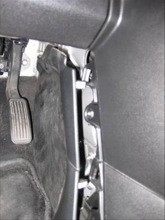 Left side