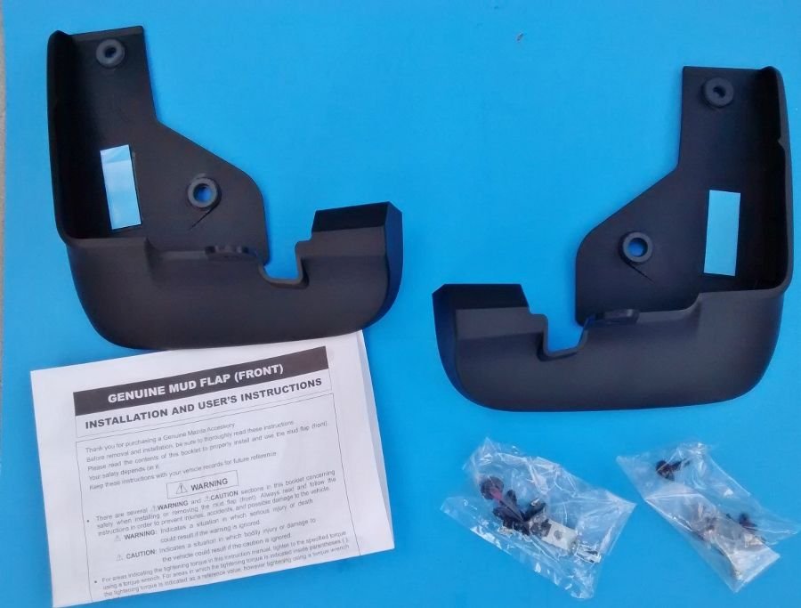 Accessories - 2017 to 2021 MAZDA CX-5. Original Front Mudguards. Never Installed. - New - All Years  All Models - Stevens Point, WI 54481, United States