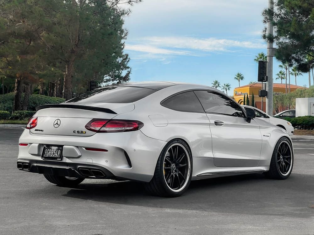 2018 Mercedes-Benz C63 AMG S - 2018 C63S COUPE | 40K MILES | OEM+ - Used - VIN WDDWJ8HB8JF635841 - 41,500 Miles - 8 cyl - 2WD - Automatic - Coupe - Silver - Laguna Beach, CA 92651, United States