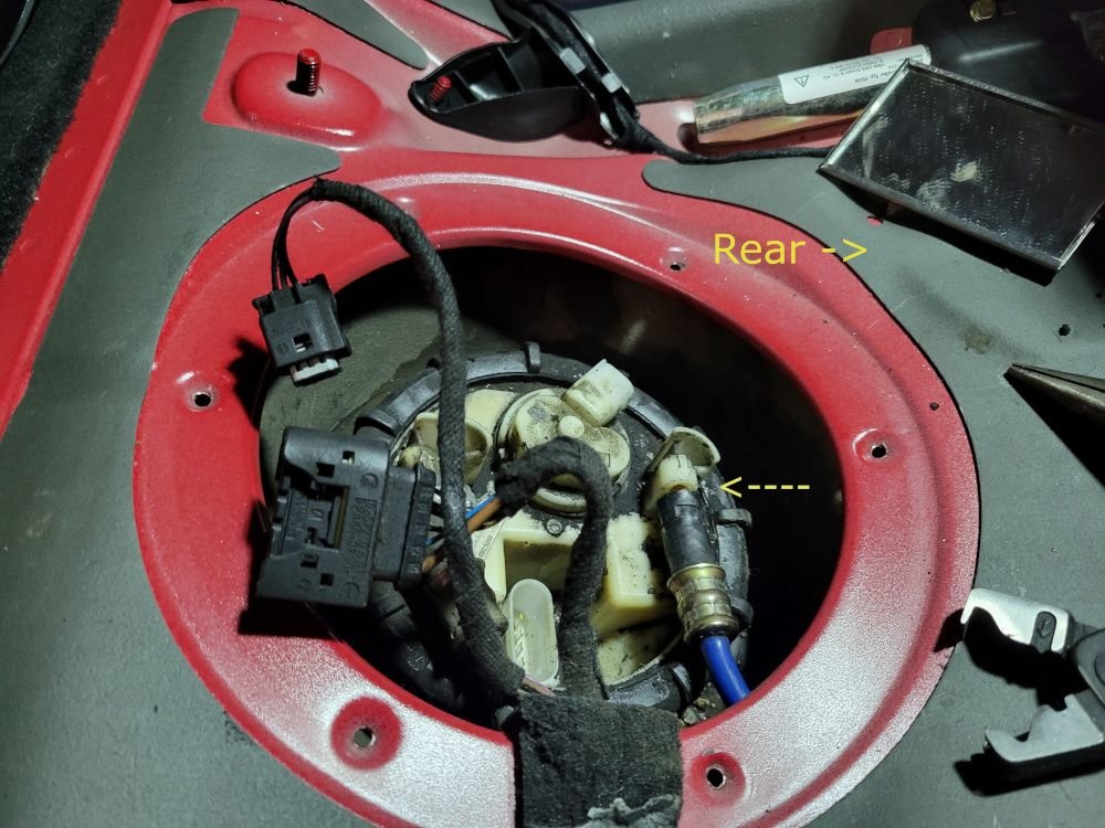 Fuel Smell > Leak over sending unit Forums