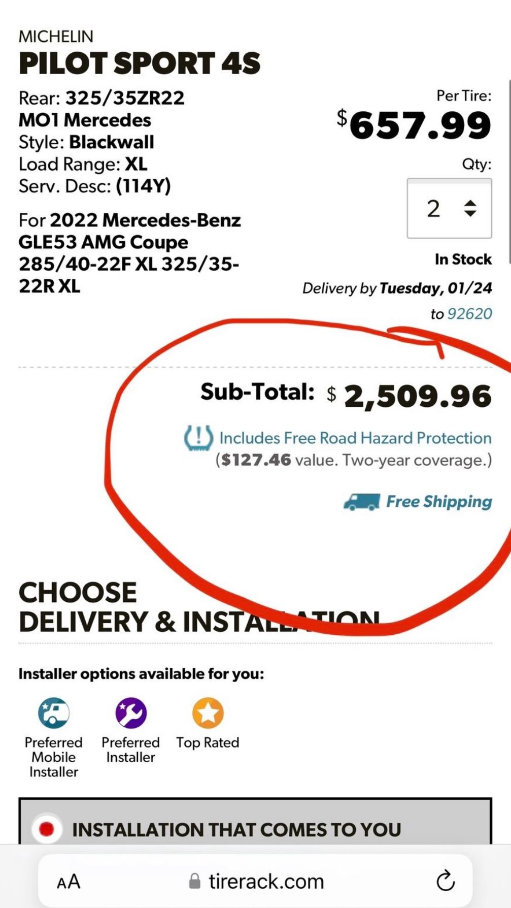 Wheels and Tires/Axles - Pilot Sport 4 S Like New (Mercedes GLE 53 Coupe Takeoff) - Used - 2020 to 2023 Mercedes-Benz All Models - Irvine, CA 92620, United States
