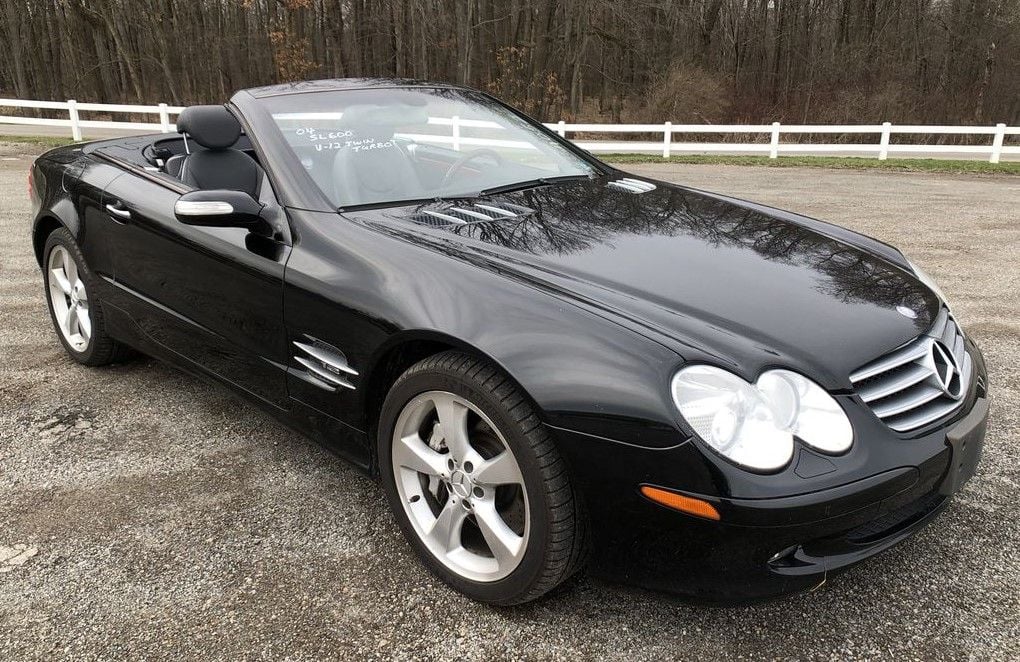 2004 Mercedes-Benz SL600 - 2004 Mercedes SL600 - Used - VIN WDBSK76F14F072205 - 152,200 Miles - 12 cyl - 2WD - Automatic - Convertible - Black - Pittsburgh, PA 16057, United States