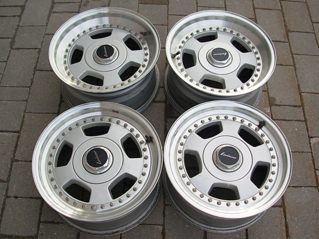 Wheels and Tires/Axles - BBS Lorinser RT 16x7 16x8 staggered 3 pcs low offset very rare - Used - All Years Mercedes-Benz All Models - Gta, ON M5S1A1, Canada