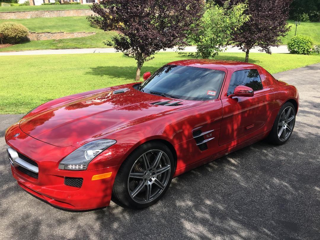 2011 Mercedes-Benz SLS AMG - SLS AMG - Used - VIN WDDRJ7HA1BA001364 - 22,400 Miles - 8 cyl - 2WD - Automatic - Coupe - Red - Salem, NH 03079, United States