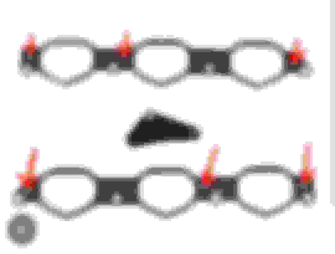 The best way to hold the gaskets in place when replacing m272 intake
