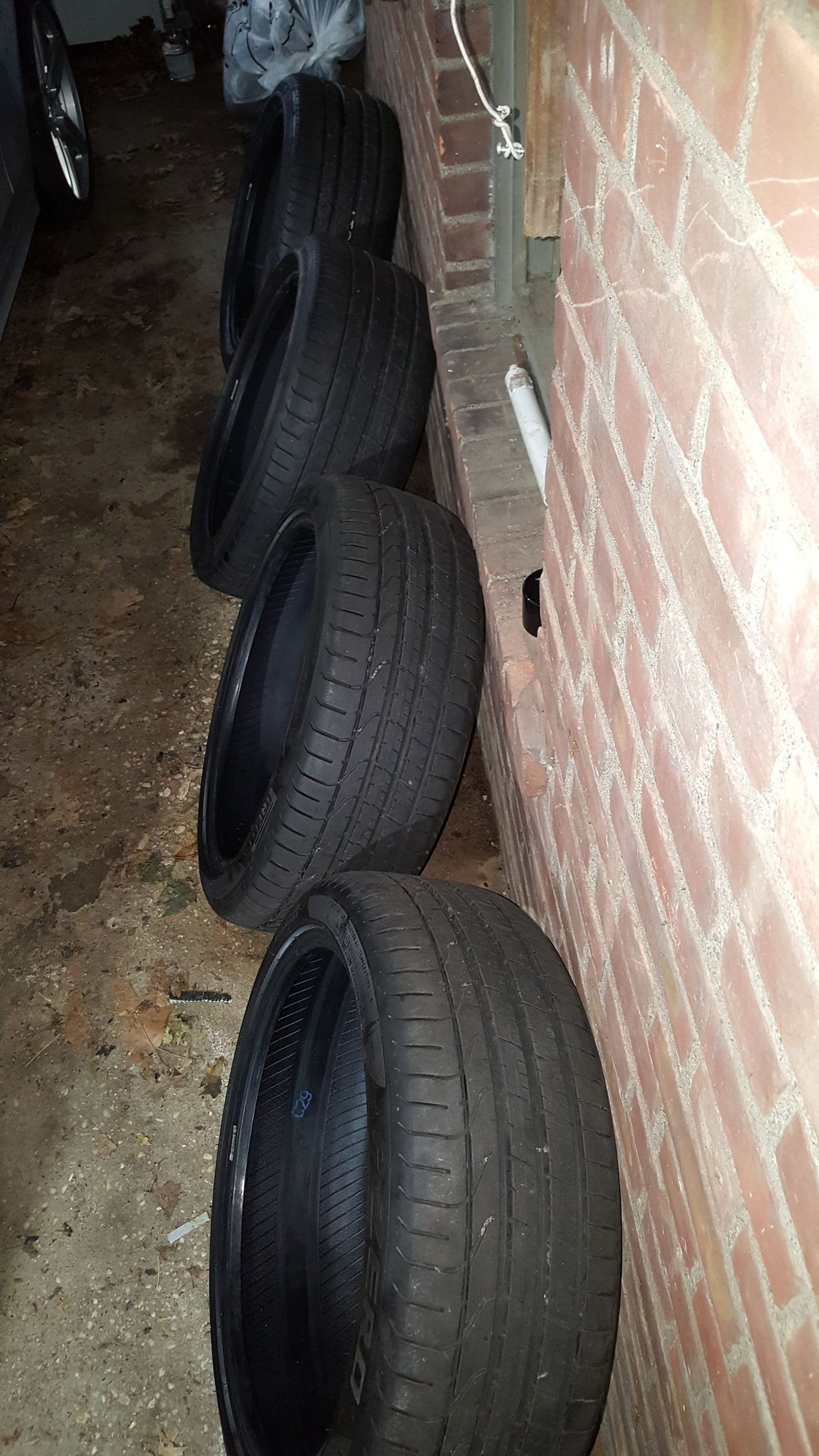 Wheels and Tires/Axles - Warm weather fun! 4 Pirelli P-ZERO high performance Summer tires 19" (off C450) $500 - Used - 2015 to 2019 Mercedes-Benz C450 AMG - Westchester/bronx, NY 10471, United States