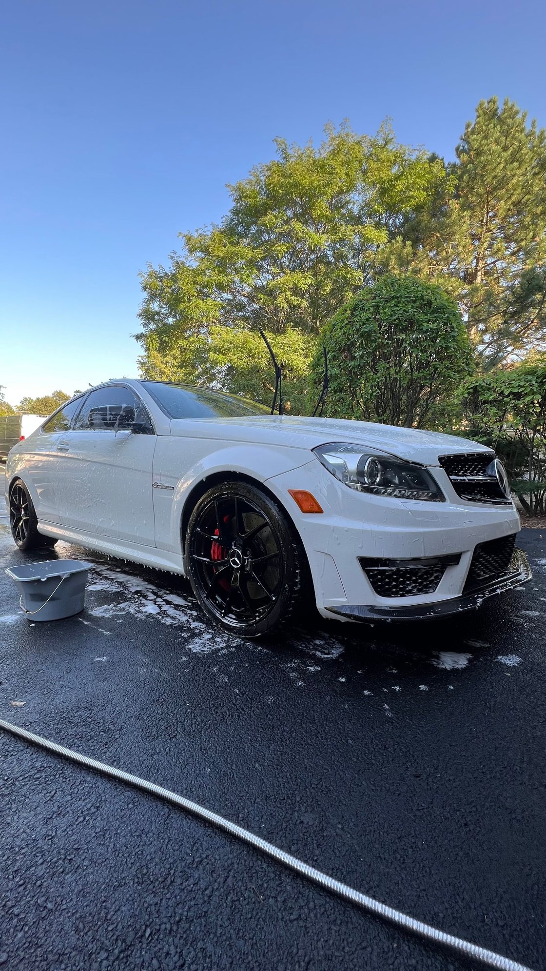 2014 Mercedes-Benz C63 AMG - Modded C63 507 Edition - Used - VIN WDDGJ7HB5EG314242 - 89,000 Miles - 8 cyl - 2WD - Automatic - Coupe - White - Chicago, IL 60604, United States