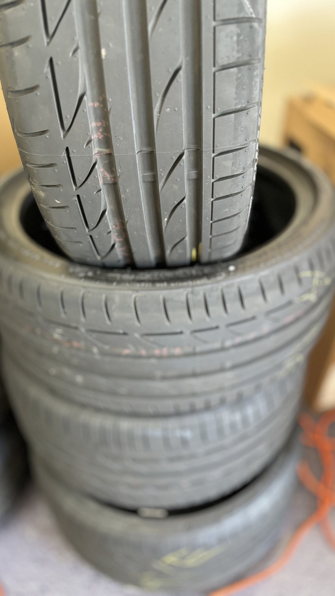 Wheels and Tires/Axles - Full set of Bridgestone Potenza 255/35R19, 285/30R19 S001 RFT Tires - New - 2015 to 2020 Mercedes-Benz SL550 - Jensen Beach, FL 34957, United States