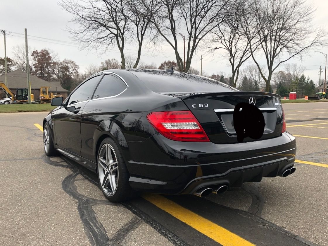 2012 Mercedes-Benz C63 AMG - 2012 Mercedes benz C63 Amg coupe - Used - VIN WDDGJ7HB4CF823449 - 50,900 Miles - 8 cyl - 2WD - Automatic - Coupe - Black - Rochester Hills Michigan, MI 48307, United States