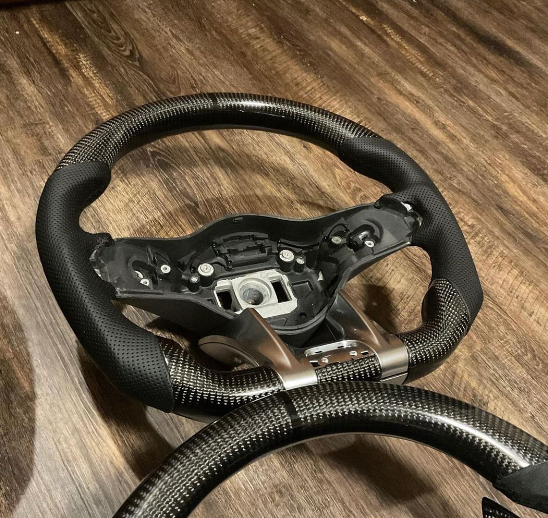 Interior/Upholstery - 4x carbon fiber empty core steering wheels $925 - New - 2019 to 2021 Mercedes-Benz All Models - Sebago, ME 04029, United States
