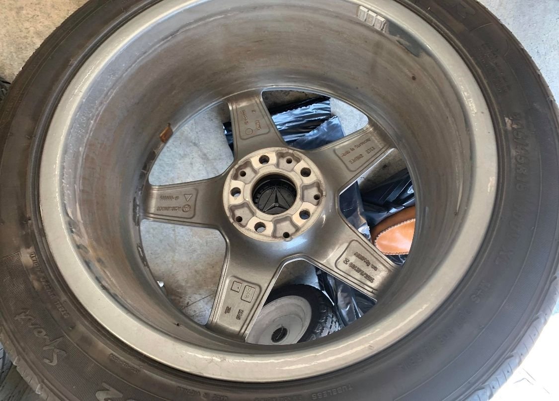 Wheels and Tires/Axles - OEM 18" 5 Spoke AMG Wheels - Used - 2015 to 2020 Mercedes-Benz E300 - 2015 to 2020 Mercedes-Benz E350 - San Antonio, TX 78255, United States